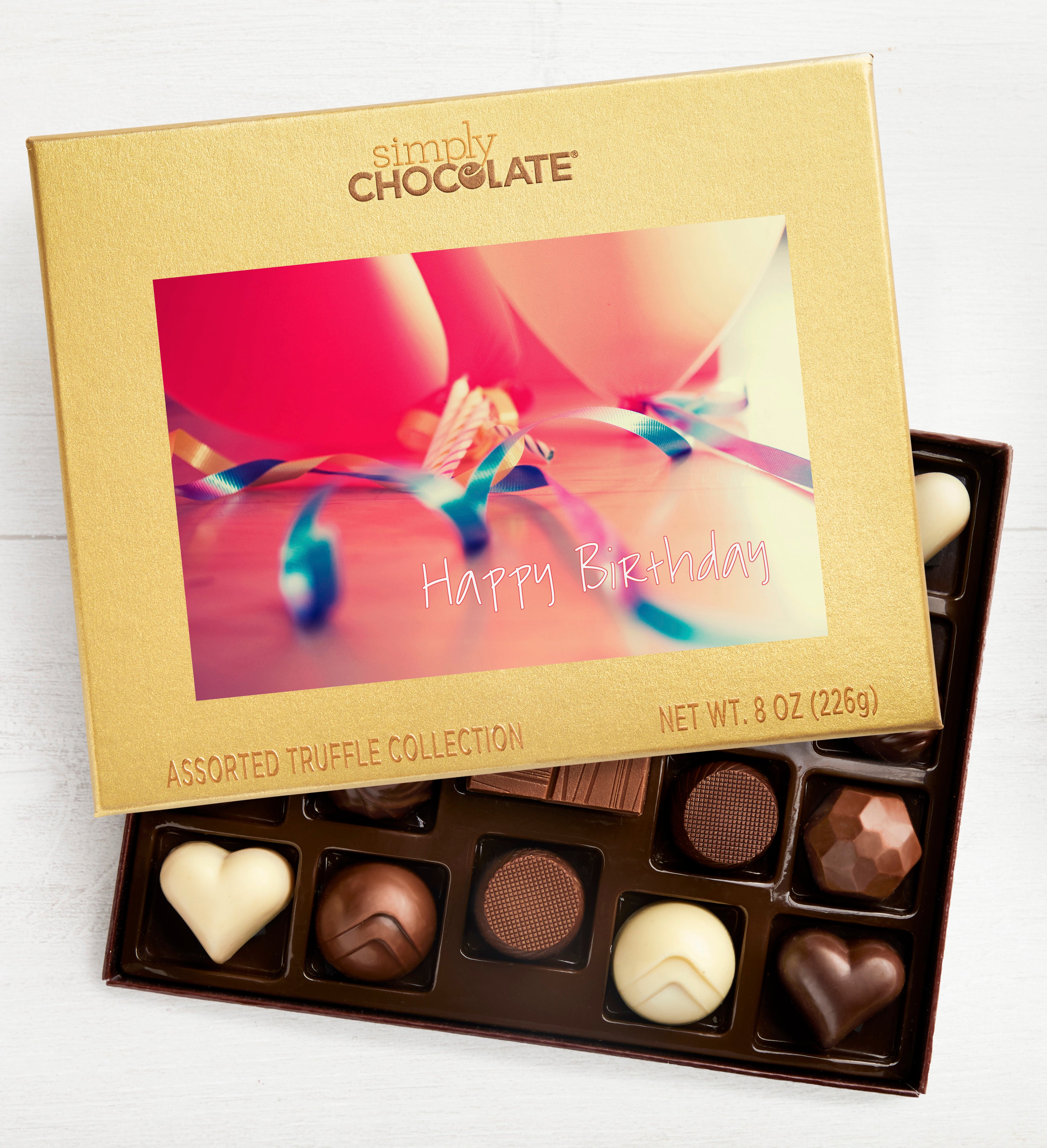 Birthday Balloon 19pc Chocolate Box